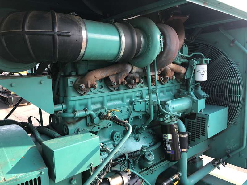 Used Cummins DFCE NTA855-G5 Diesel Generator, 405 Hrs