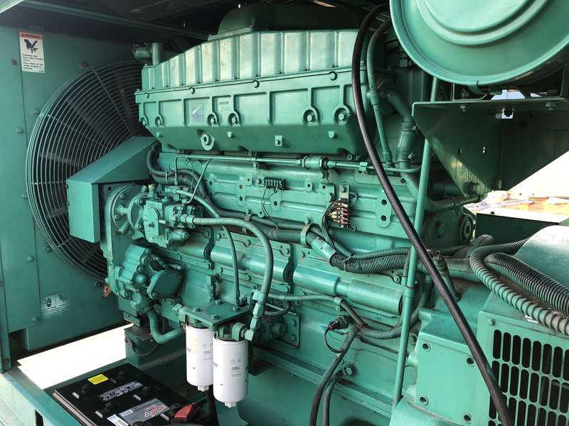 Used Cummins DFCE NTA855-G5 Diesel Generator, 405 Hrs