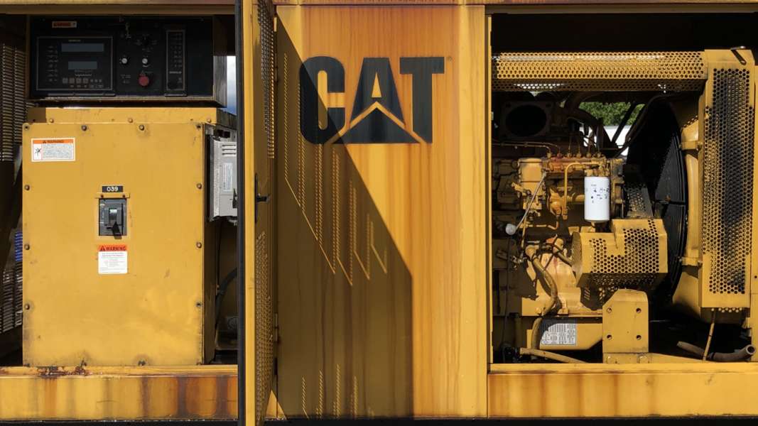 Used Caterpillar 3306B Diesel Generator, 626 Hrs
