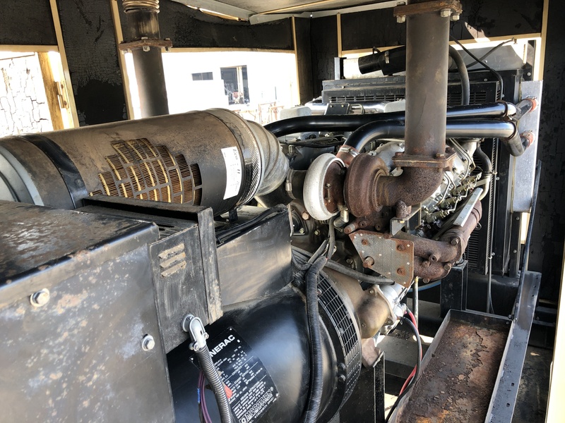 Used Generac SD400 Diesel Generator, 138 Hrs