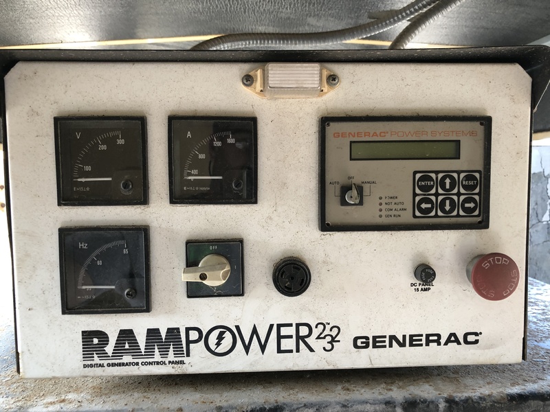 Used Generac SD400 Diesel Generator, 138 Hrs