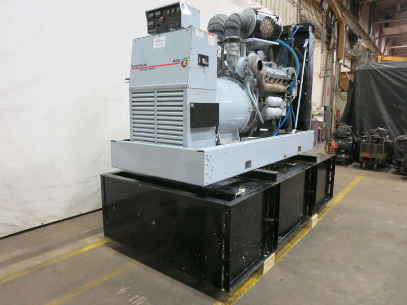 Used Detroit Diesel Spectrum 400DS60 Diesel Generator, 1015 Hrs