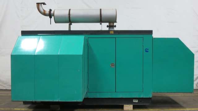 Used Cummins GTA855-B Natural Gas Generator, 293 Hrs