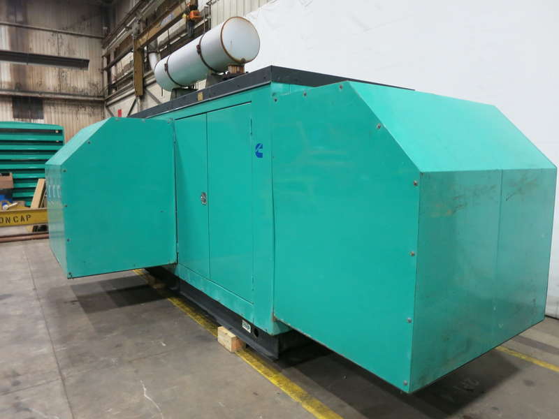 Used Cummins GTA855-B Natural Gas Generator, 293 Hrs