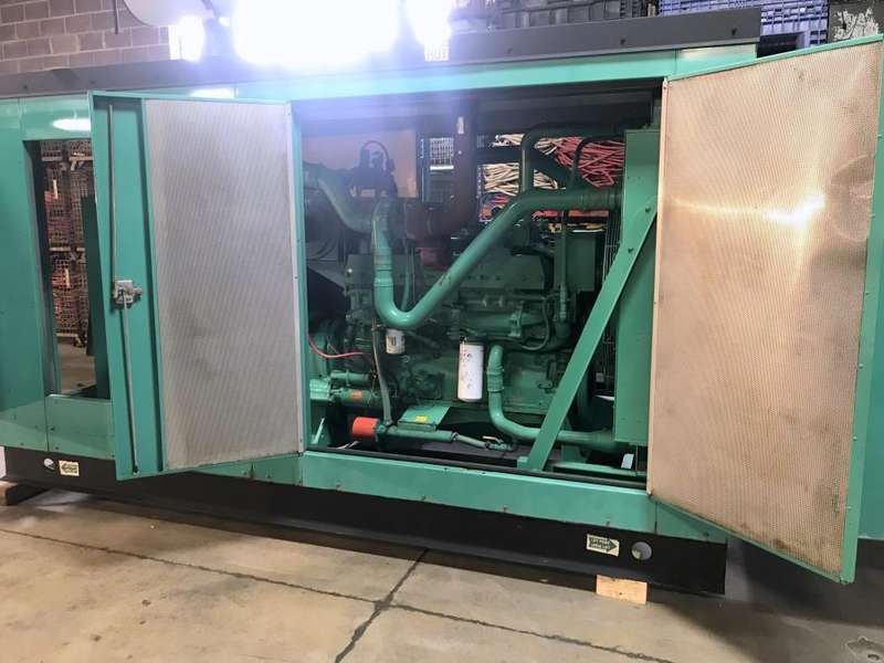 Used Cummins GTA855-B Natural Gas Generator, 293 Hrs
