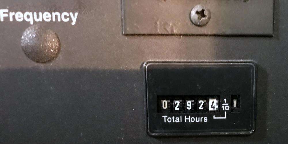 Used Cummins GTA855-B Natural Gas Generator, 293 Hrs