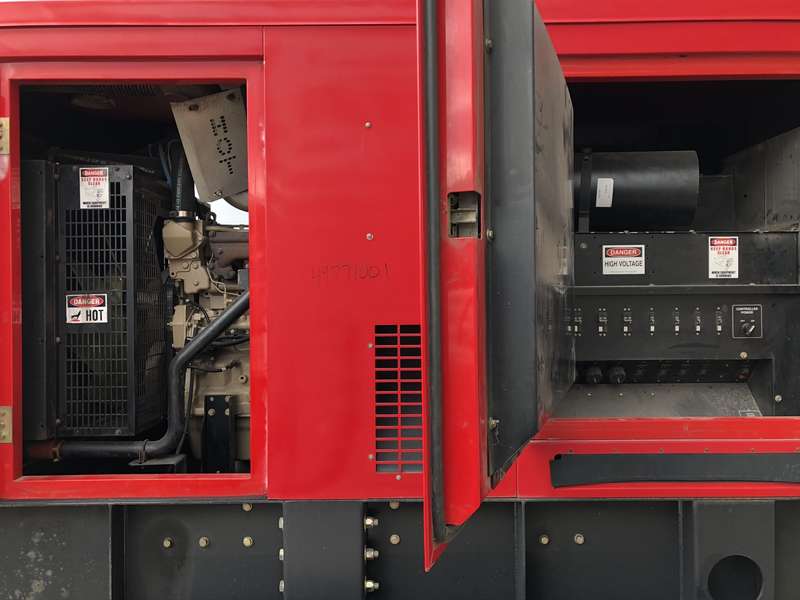 Used Baldor TS250T Rental Grade Diesel Generator, 5548 Hrs, EPA Tier 3