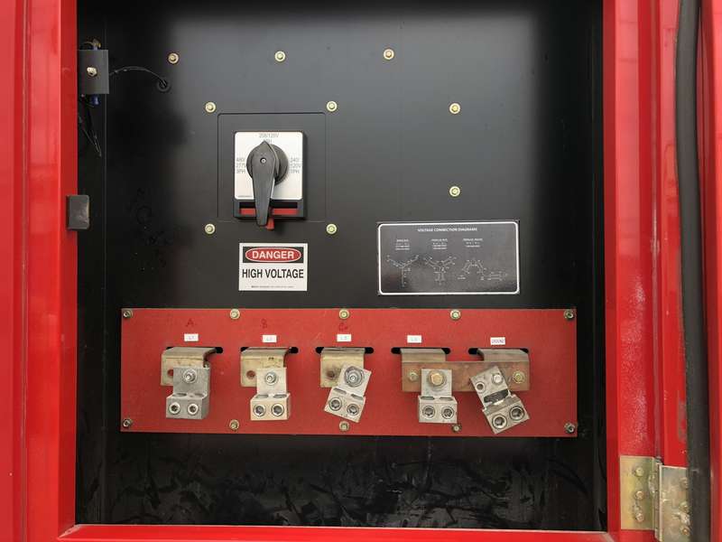 Used Baldor TS250T Rental Grade Diesel Generator, 5548 Hrs, EPA Tier 3