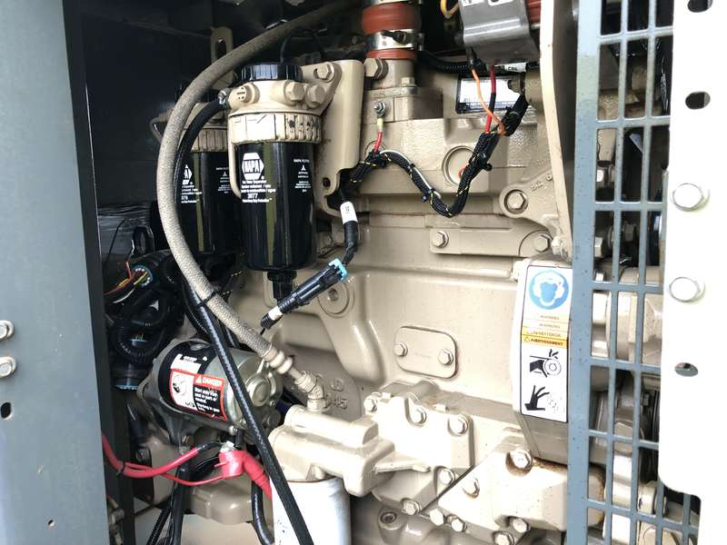 Used Wacker Neuson G100 Rental Grade Diesel Generator, 12078 Hrs, EPA Tier 3