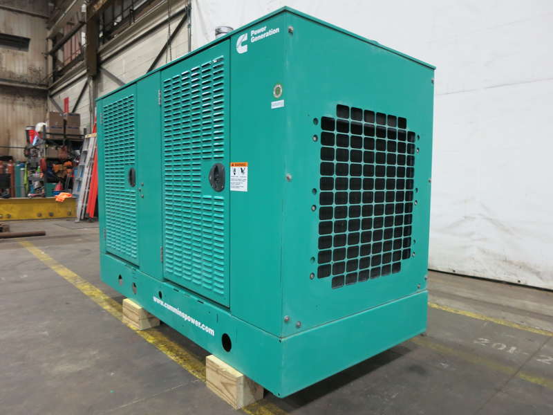 Used Cummins GGHG Natural Gas Generator, 258 Hrs