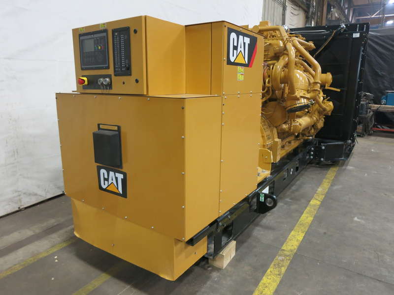 New Caterpillar G3512 Natural Gas Generator, 2 Hrs EPA Certified