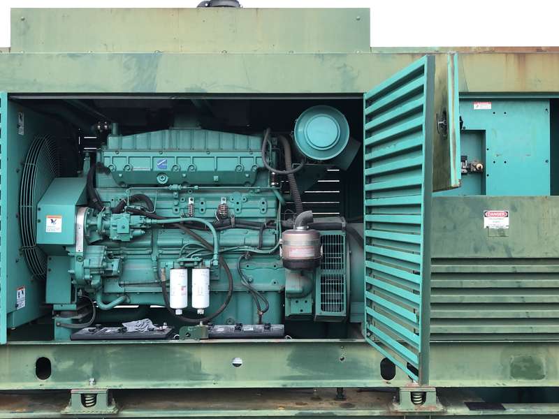Used Cummins 350DFCC NTA-855-G3 Diesel Generator, 357 Hrs