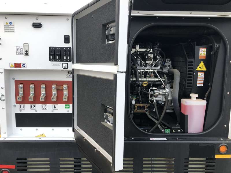 New Generac MDG25 Isuzu BZ-4LE2T Rental Grade Diesel Generator, 1 Hrs, EPA Tier 4F