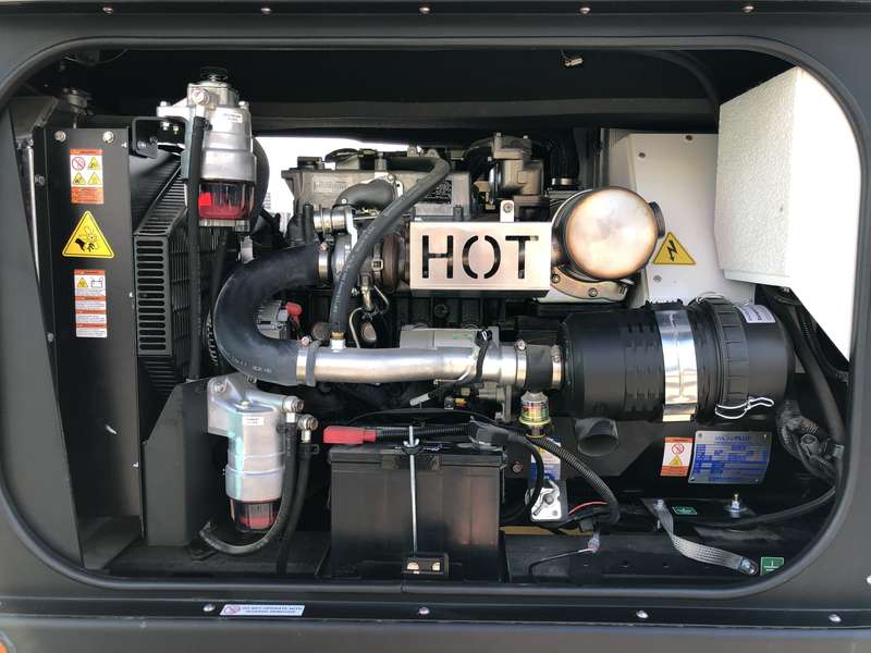 New Generac MDG25 Isuzu BZ-4LE2T Rental Grade Diesel Generator, 1 Hrs, EPA Tier 4F