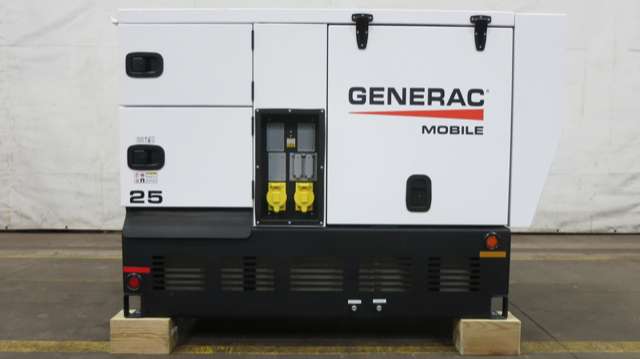 New Generac MDG25 Isuzu BZ-4LE2T Rental Grade Diesel Generator, 0 Hrs, EPA Tier 4F