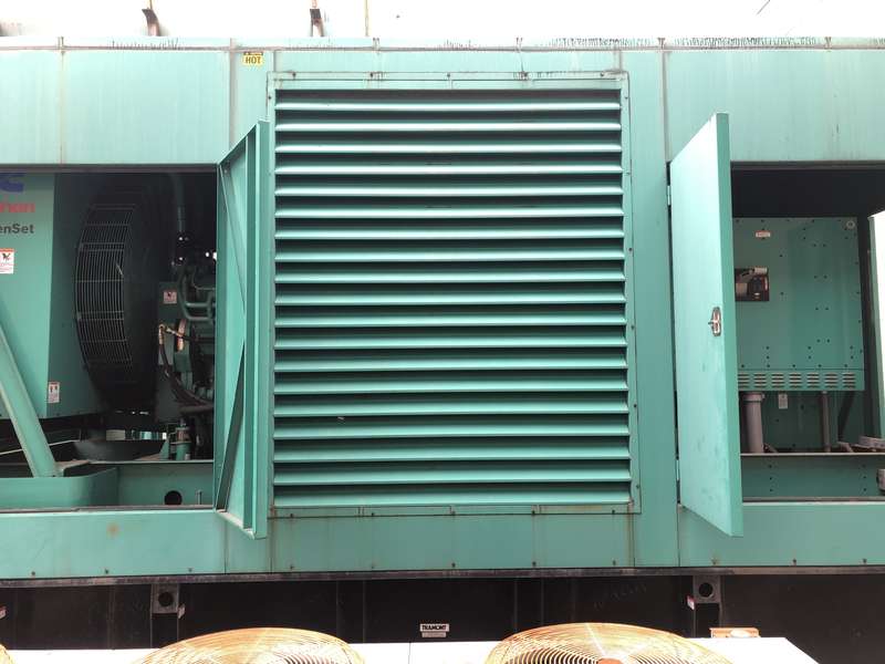 Used Cummins DFLC KTA50-G3 Diesel Generator, 441 Hrs
