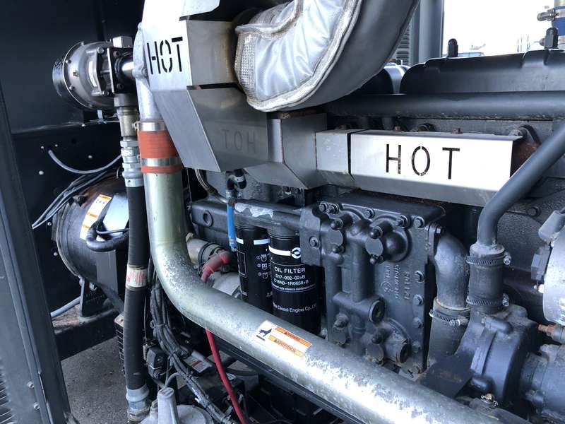 Used Generac MG200 Natural Gas Generator, 136 Hrs, EPA Certified