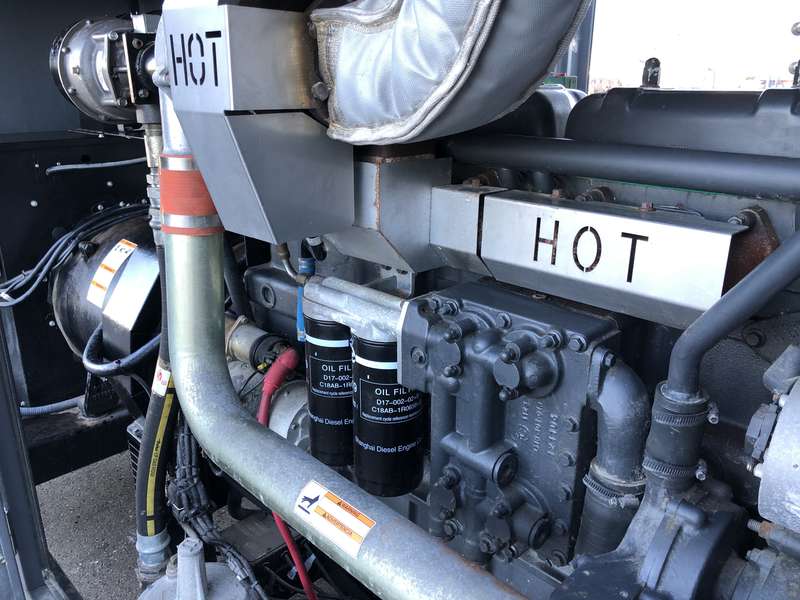 Used Generac MG200 Natural Gas Generator, 124 Hrs, EPA Certified