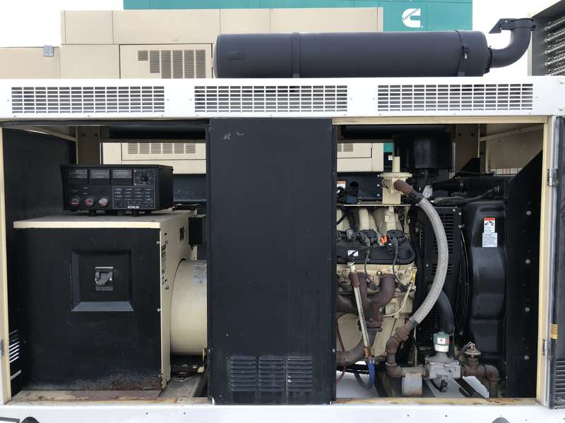 Used Kohler 80RZG Natural Gas/Propane Generator, 173 Hrs