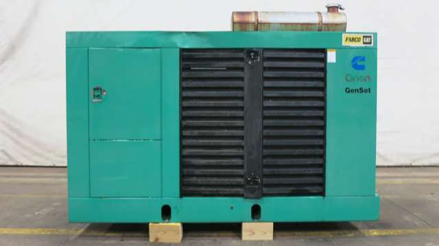 Used Cummins 100 ENBA Natural Gas / Propane Generator, 141 Hrs