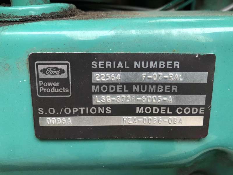 Used Cummins 100 ENBA Natural Gas / Propane Generator, 141 Hrs