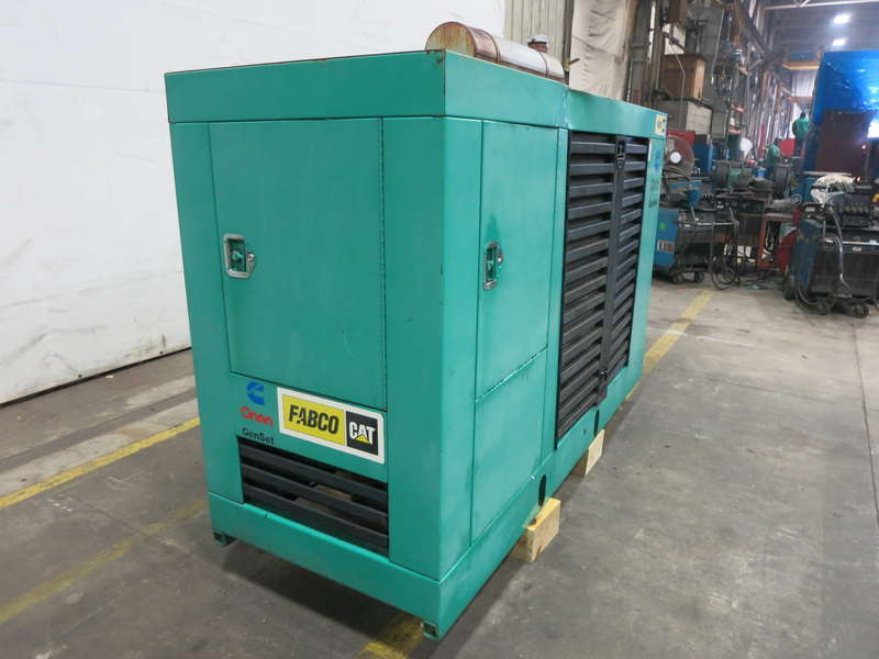 Used Cummins 100 ENBA Natural Gas / Propane Generator 141 Hrs 100