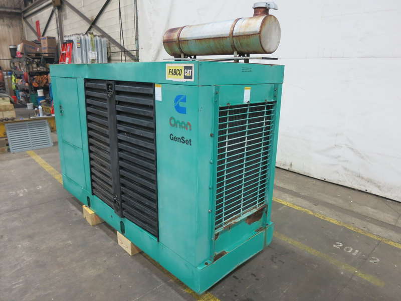 Used Cummins 100 ENBA Natural Gas / Propane Generator 141 Hrs 100