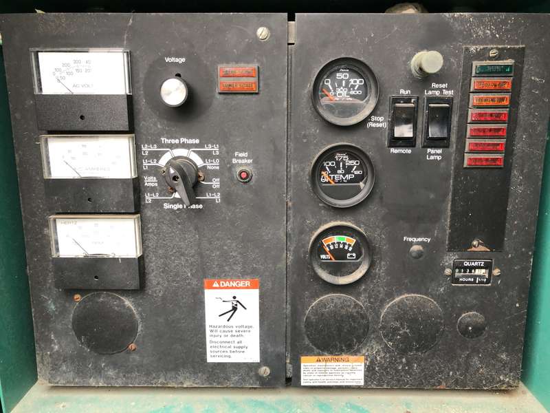 Used Cummins 100 ENBA Natural Gas / Propane Generator, 141 Hrs