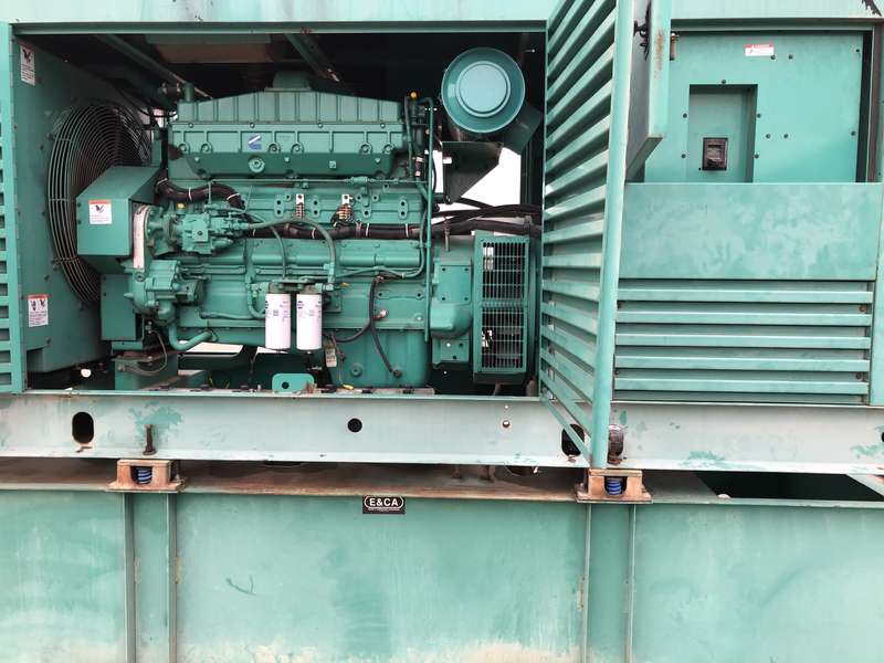 Used Cummins 350DFCC NTA-855-G3 Diesel Generator, 508 Hrs