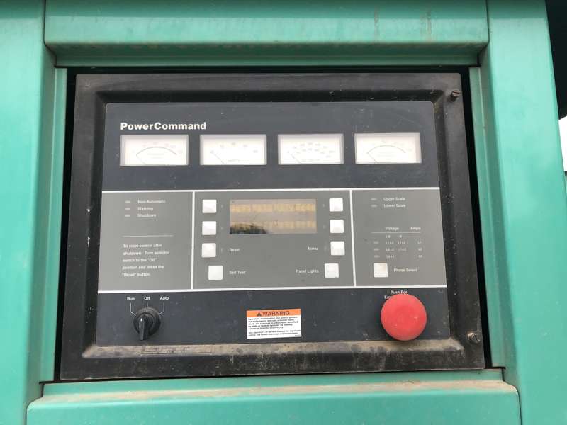 Used Cummins 350DFCC NTA-855-G3 Diesel Generator, 508 Hrs