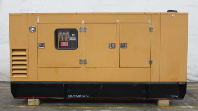 Used Caterpillar D200P4 Diesel Generator, 104 Hrs
