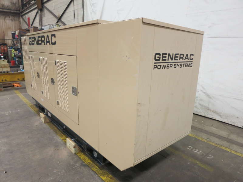 Used Generac SG100 Natural Gas / Propane Generator, 1 Hrs Single Phase