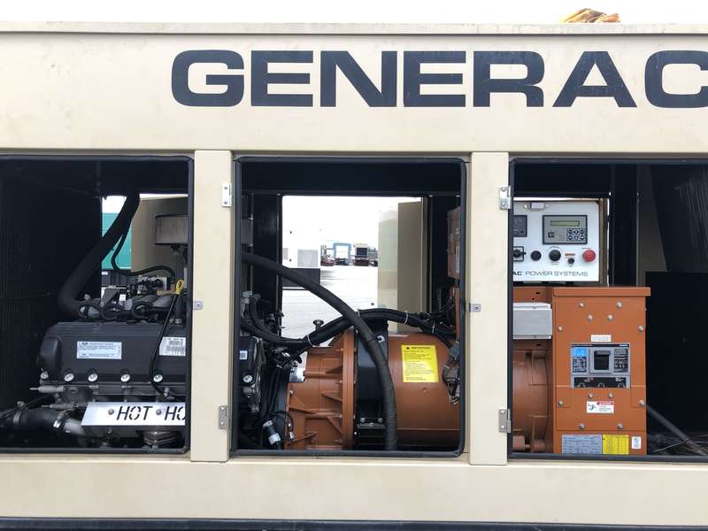 Used Generac SG100 Natural Gas / Propane Generator, 1 Hrs Single Phase