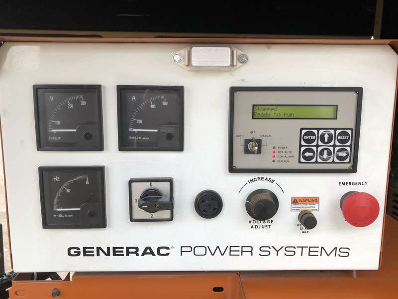 Used Generac SG100 Natural Gas / Propane Generator, 1 Hrs Single Phase