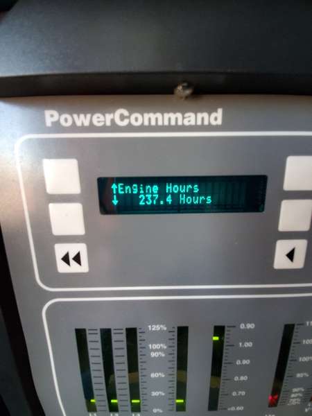 Used Cummins DGFB 6CTA8.3-G2 Diesel Generator, 237 Hrs