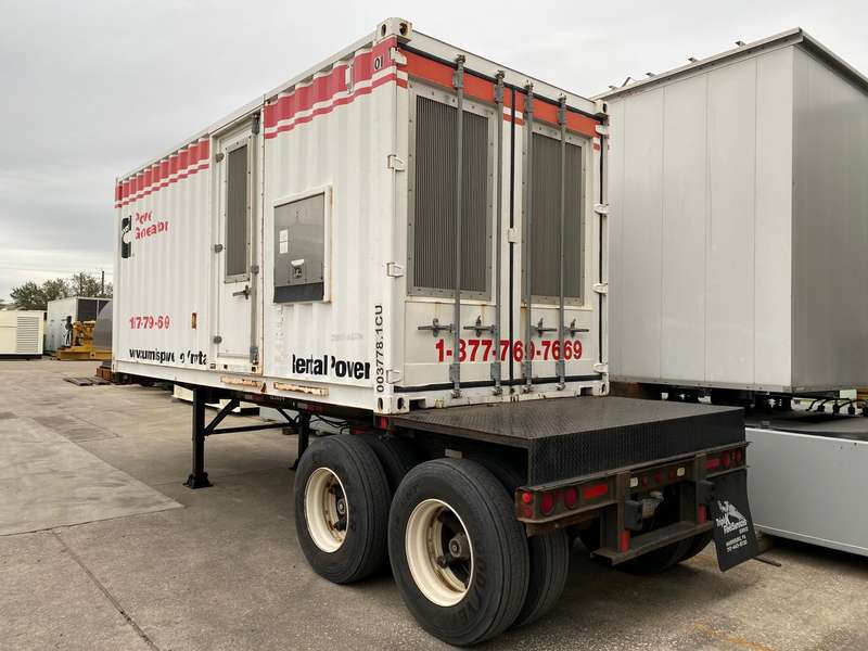 Used Cummins 500DFEK Rental Grade Diesel Generator 4351 Hrs EPA Tier 2