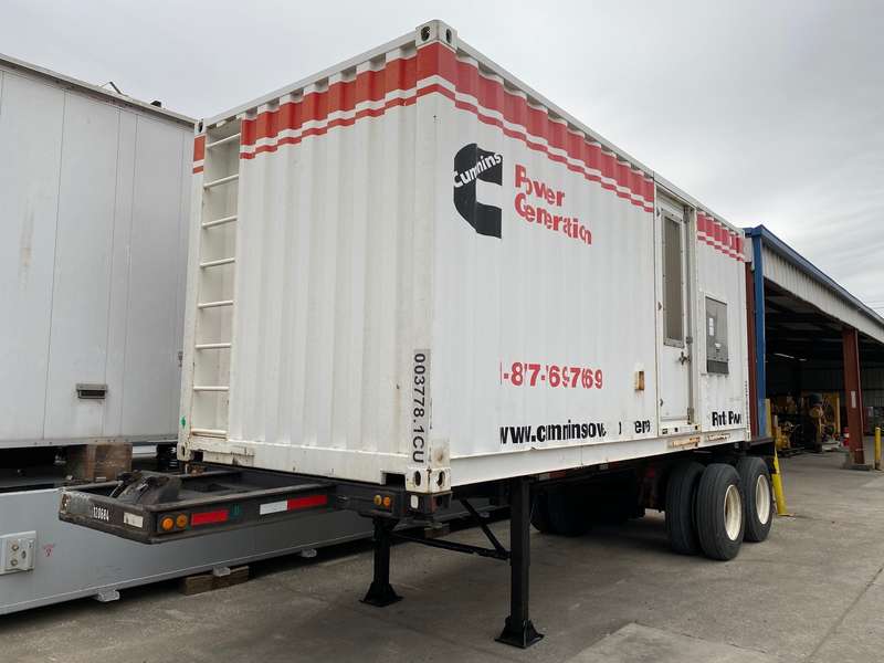 Used Cummins 500DFEK Rental Grade Diesel Generator 4351 Hrs EPA Tier 2