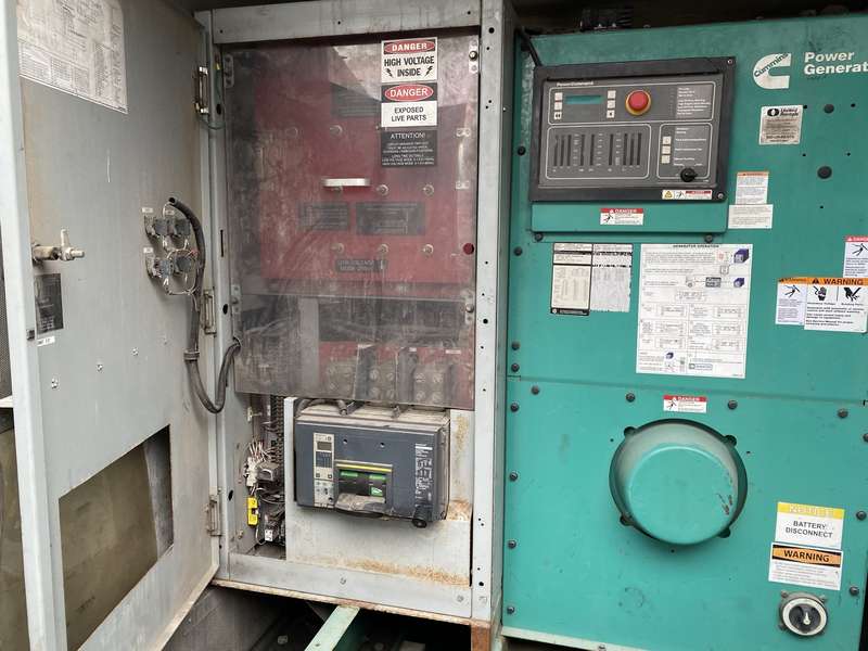 Used Cummins 500DFEK Rental Grade Diesel Generator 4351 Hrs EPA Tier 2