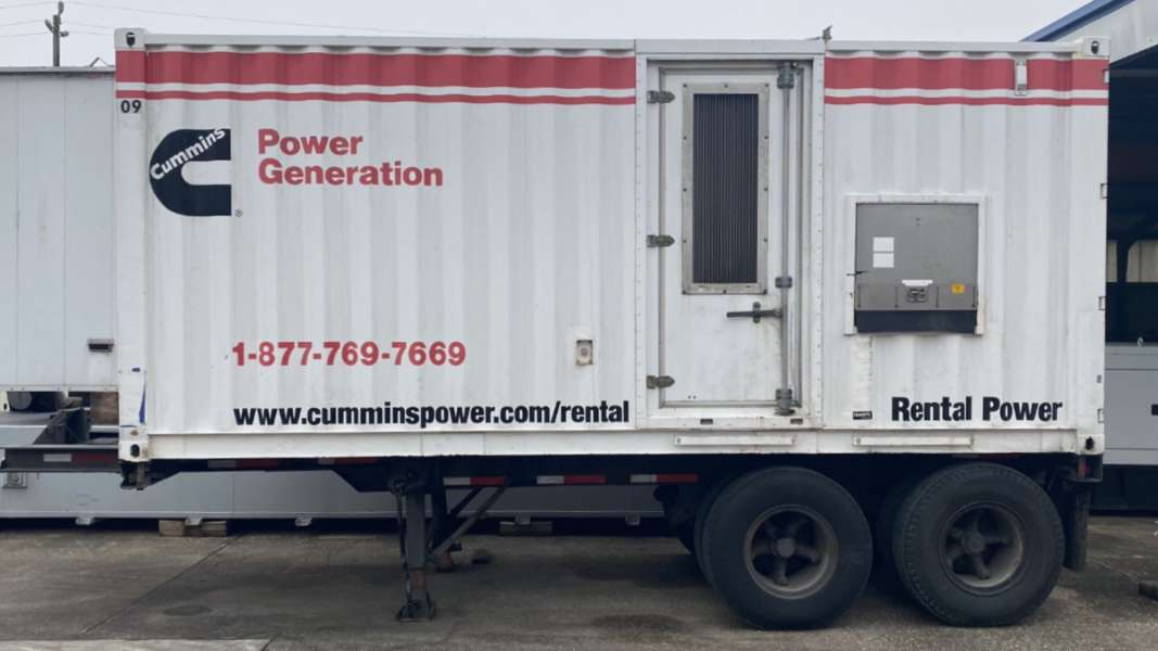 Used Cummins 500DFEK Rental Grade Diesel Generator 4803 Hrs EPA Tier 2