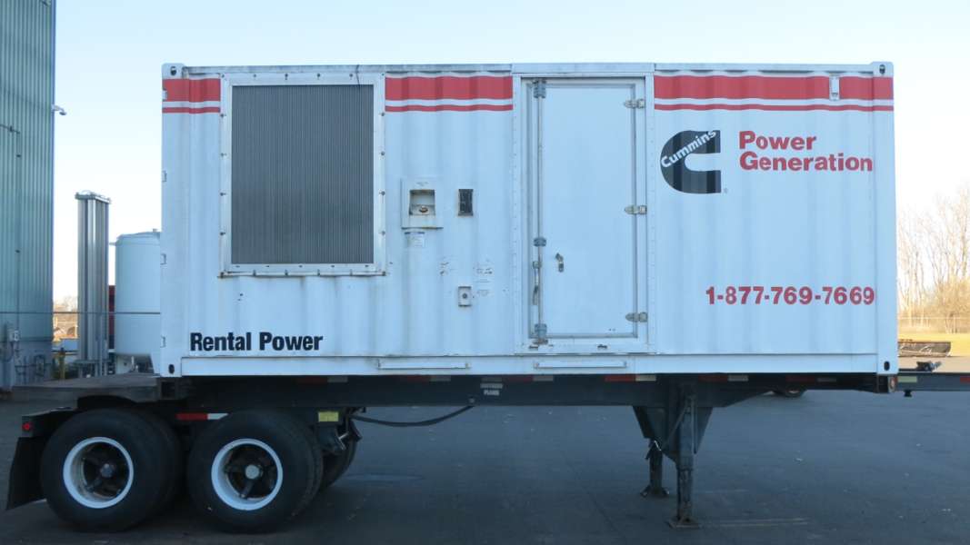 Used Cummins 500DFEK Rental Grade Diesel Generator 5742 Hrs EPA Tier 2