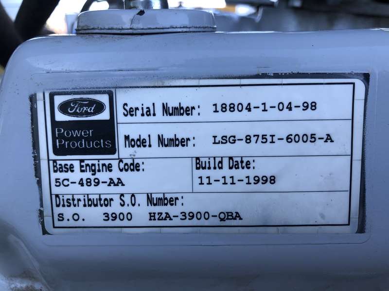 Used Detroit Diesel 50GS Natural Gas / Propane Generator 446 Hrs Single Phase