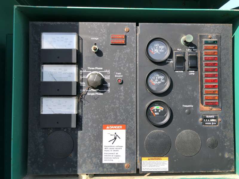 Used Cummins DGFA 6CTA8.3-G2 Portable Diesel Generator 363 Hrs