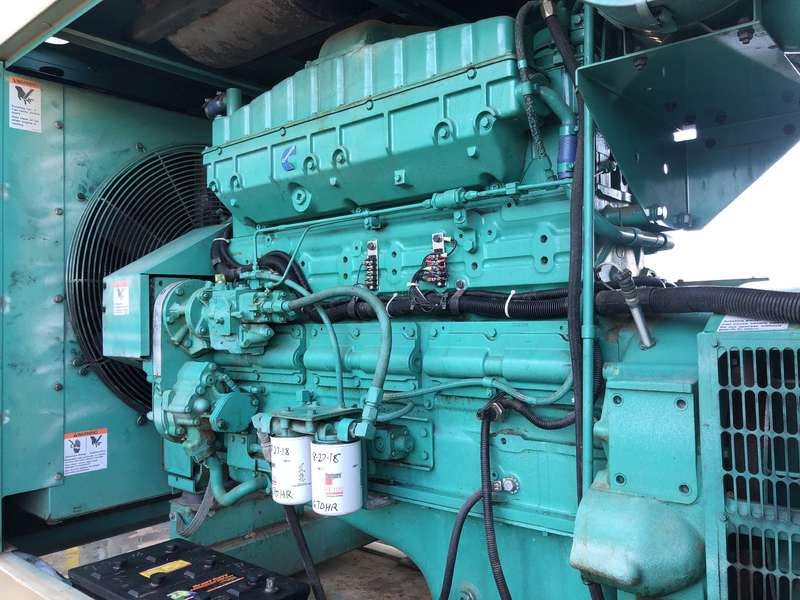 Used Cummins DFCB NTA-855-G2 Diesel Generator, 685 Hrs