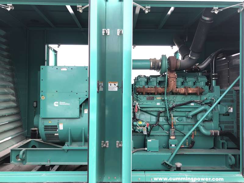 Used Cummins DQCB QSK23-G7 NR2 Diesel Generator, 127 Hrs, EPA Tier 2
