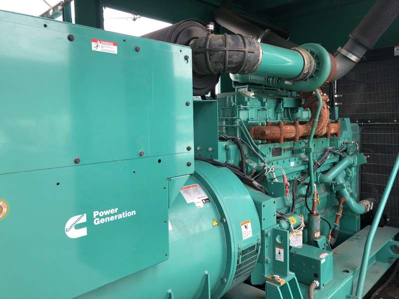 Used Cummins DQCB QSK23-G7 NR2 Diesel Generator, 127 Hrs, EPA Tier 2