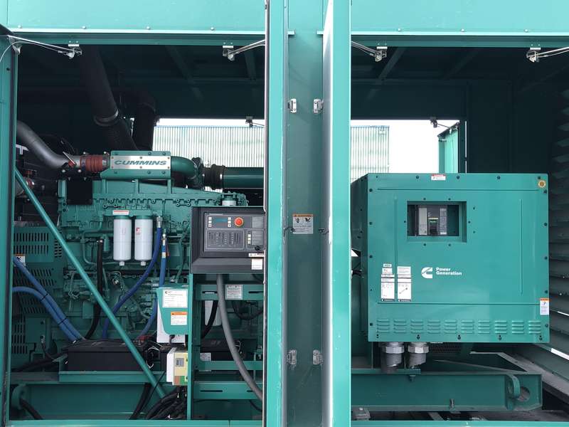 Used Cummins DQCB QSK23-G7 NR2 Diesel Generator, 127 Hrs, EPA Tier 2