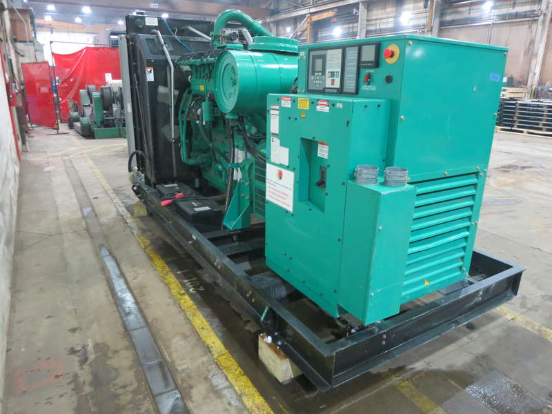 Used Cummins GFEB  KTA19G Natural Gas Generator, 291 Hrs, EPA Certified