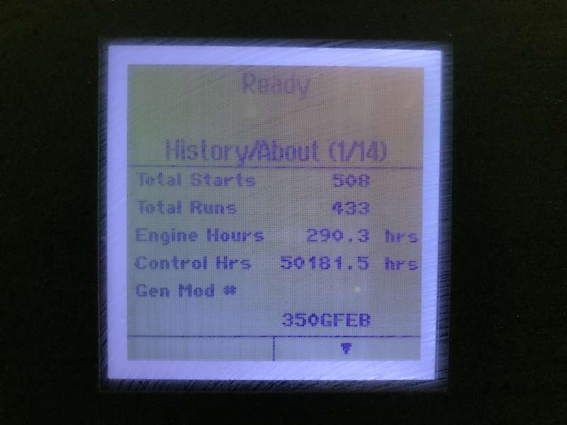 Used Cummins GFEB  KTA19G Natural Gas Generator, 291 Hrs, EPA Certified