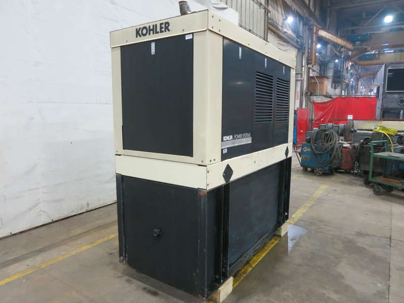 Used Kohler 60REOZJB Diesel Generator, 221 Hrs, EPA Tier 2