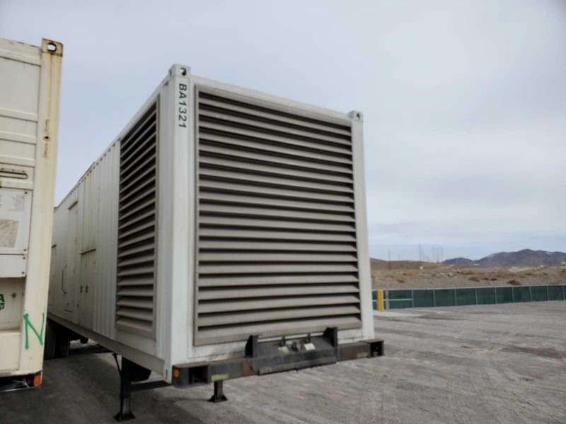 Used Baldor IDLC1250-2M, Mitsubishi S12R-Y2PTAW-1, Rental Grade Diesel Generator 2092 Hrs EPA Tier 2